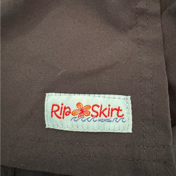 RipSkirt Hawaii Wrap Skirt Size Medium Black beach Coverup - Picture 11 of 16